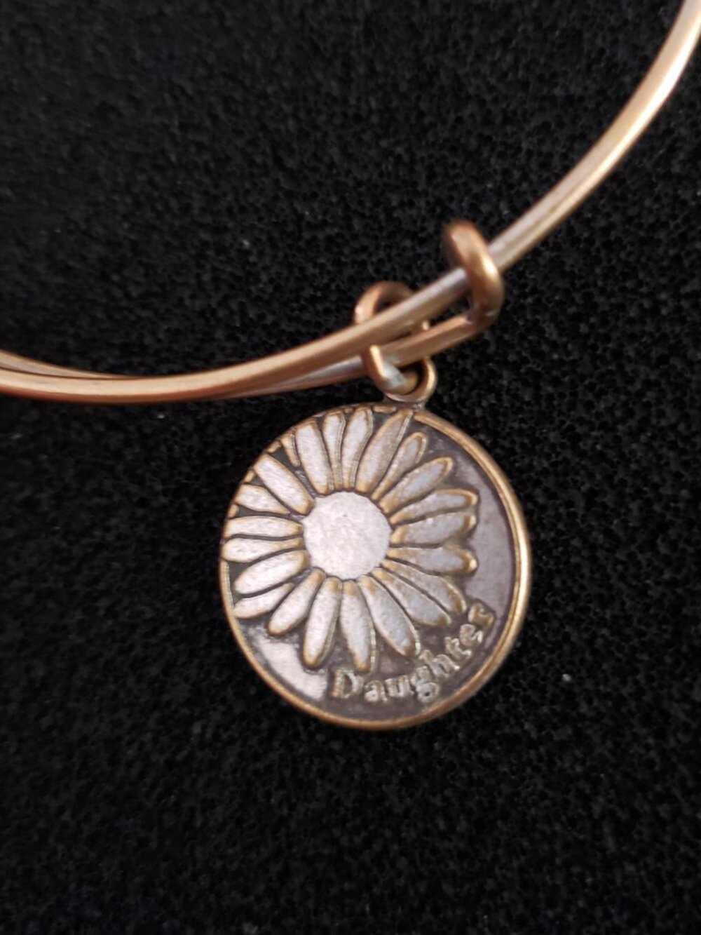 Alex and Ani Daughter 2 Tone? Charm Bracelet Bangle 33